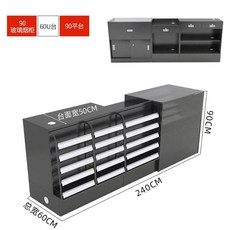 보일러 덮개 분배기장 세트 난방 2 파이프 계량기 온수기, B. 담배장 240x60x90