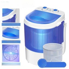 올데이프로덕트 소형세탁기5KG 원룸 소형 통돌이, 3KG 투명 플라스틱 배수 바구니 포함, 기본 모델명/품번