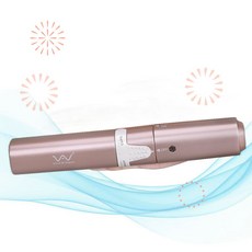 VAV 바브 앞머리 고데기 여행용 1인치 미니 플랫 아이언 짧은 머리용 휴대용 헤어 NF