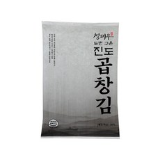 청해우 두번구운 진도 곱창김. 고급 곱창김 8매, 20개