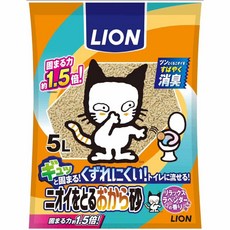 LION 除臭豆腐砂, 1個, 5L, 薰衣草香