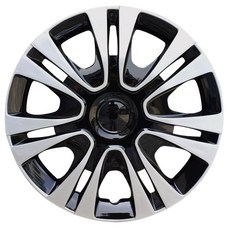 12인치 휠캡 다마스 라보 4개 세트 휠 레트로 다양한, 14 KY실버블랙(주문메모란에 사이즈와 표시)