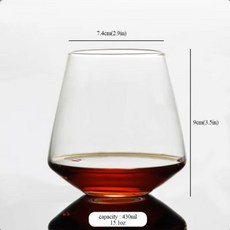 아트오브십 칵테일 위스키 글라스 온더락 잔, 1개