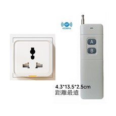 C smart 智慧插座 多國通用插頭 遠端控制 語音控制 過載保護 防火材質, 1個