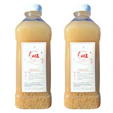 서로 식혜 100% 수제 전통 무첨가, 6개, 1L