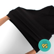 남성 이너 런닝 나시 블랙 95 V넥 심리스 민소매