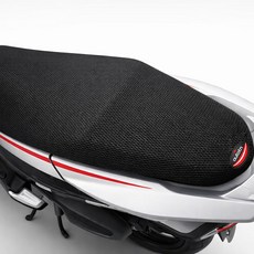 오토티엔 혼다 pcx125 2018년-2026년 풀매쉬커버 쿨시트 여름 안장 쿨매트, 1개, BK