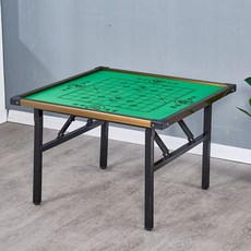 접이식 장기테이블 휴대용 체스 장기 오목 바둑판 테이블, 브래킷 구조, 알루미늄 80x80x50 (작은의자)