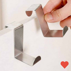 소품걸이 더블후크 걸이 1p 문걸이 옷걸이 행거