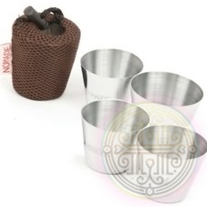 캠핑 취사용품 스테인레스 소주컵 컵 세트 구성 빠른배송 모임 휴양 식사