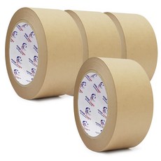 크라프트 포장용 종이테이프 48mm x 40M, 4개