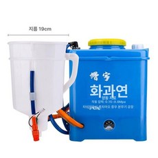 지베린 컵 농약 처리기 풍구 깔대기 분무기 포도 농사 침지기, 19cm 노즐 세트, 1개