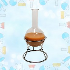 학교 화학실험 둥근바닥 보조기구 플라스크 스테인 스탠드 과학실험 DIY실험, 1개, 상세페이지참조