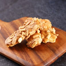 [2TV생생정보 방영] [종관과자점] 삼부자 옛날과자 즉석 수제 센베 센베이 전통 땅콩 부채 전병, 2개, 4.땅콩범벅, 200g