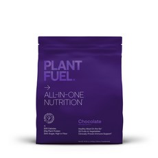 PlantFuel 無糖植物性蛋白沖泡粉 巧克力口味, 1個, 440克