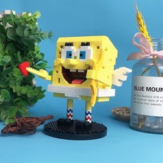 네모바지 스폰지밥 뚱이 나노블럭, 천사 스펀지 아기