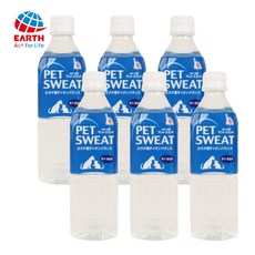 강아지 고양이 음료수 펫 전용 이온음료 음수량 늘리기, 펫스웨이트, 500ml, 6개