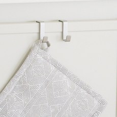 메탈텍스 갈릴레오 다용도 더블 후크 실버 / 라바블랙 택1