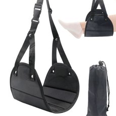 책상 발해먹 컴퓨터 발받침대 발그네 사무실다리해먹, 1개