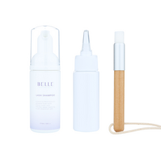 벨르 아이래쉬 샴푸 50ml + 브러쉬 물통, 1개
