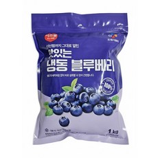 CJ프레시웨이 이츠웰 맛있는 냉동 블루베리, 3개, 1kg
