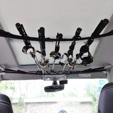 1p 낚시 차량용 로드 거치대 자동차 천장 낚싯대 홀더, 상세페이지 참조