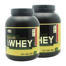 OPTIMUM NUTRITION 乳清蛋白粉, 2個, 2.18公斤