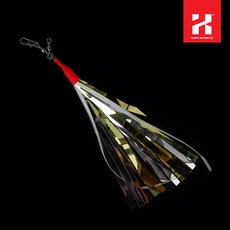 카즈미 문어 채비 스커트 골드 낚시소품 바다 문어낚시, 1개