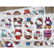 헬레나스토어 1+1 산리오 캐리어 노트북 방수 스티커, 1개, 헬로키티