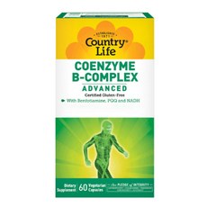 Country Life 輔酶B複合素食膠囊, 1個, 60顆