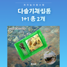 몬스터 다슬기채집통 1+1