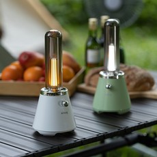 클래시 캔들리에 감성 캠핑 조명 랜턴 LED 무드등, 화이트, 1개