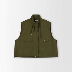 플레이블 오버핏 집업 베스트_PD5AV500