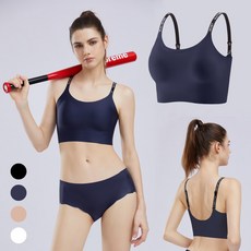 여성 데일리 속옷 패션 편안한 스포츠 브라