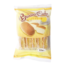 시아와세도 바나나케이크 10p, 3개, 180g