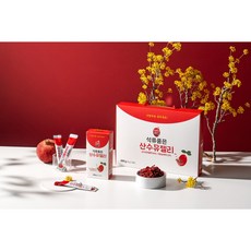 지리산 돌담길 석류품은 콜라겐 산수유젤리 600g 1세트