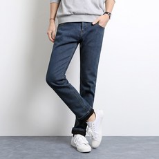 JACOMO 加厚拉絨水洗牛仔褲 BL501~4
