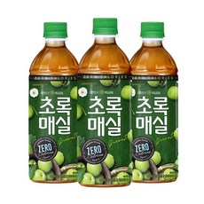 웅진 초록매실 제로 500ml 6입, 6개