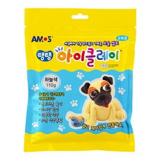 아모스 탱탱 아이클레이 파우치, 하늘, 110g, 1개