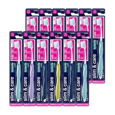 시스테마 슬림앤케어 칫솔 콤팩트 (총 12개), 2개, 6개입