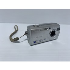 소니 사이버샷 DSC-S40 4.1MP 디지털 카메라 - 실버 자이스 3배 줌 렌즈.
