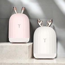 미니 초음파 소형 차량용 가습기 usb 휴대용 침실 사무실 가습기, 화이트, 단일상품0