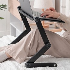 접이식노트북테이블 좌식 관절 테이블, 블랙