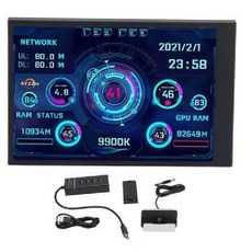 포터블모니터 미니스크린 무선 서브 보조 모니터 디스플레이 온도 화면 게임 미니 인치, 3.5인치 USB 추가