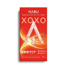 HARU保險套 熱感輕薄(無套感) 熱愛型(前端加厚) Long Lasting提耐型保險套, 1個, Long Lasting提耐型保險套1入