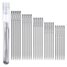 9 개/대 큰 눈 무딘 원사 바늘 플라스틱 직조 바늘 크로 셰 뜨개질 잠금 카운터 스티치 마커 도구 바느질 뜨개질 키트, 25개, 1개