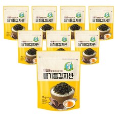 성경김 직접 짠 들기름 김자반 50g 8개