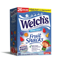 웰치스 후르츠 스낵 젤리, 369g, 1개
