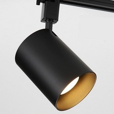(올핀) 외발 원통 PAR30 레일등 조명 기구 블랙 라이팅광수생각