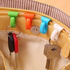 走走去旅行 包包內鑰匙掛勾 2入組【HC760】包包鑰匙固定神器，輕鬆收納，告別翻找鑰匙的煩惱, 1個